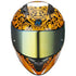 CASCO OBSIDIAN HUICHOL GOLD